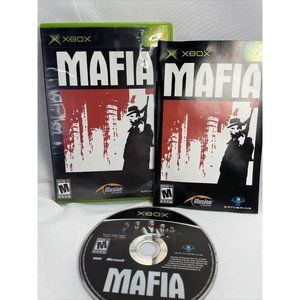Mafia Microsoft Xbox 2004 Game Mature 17+  - Tested - Works Great!